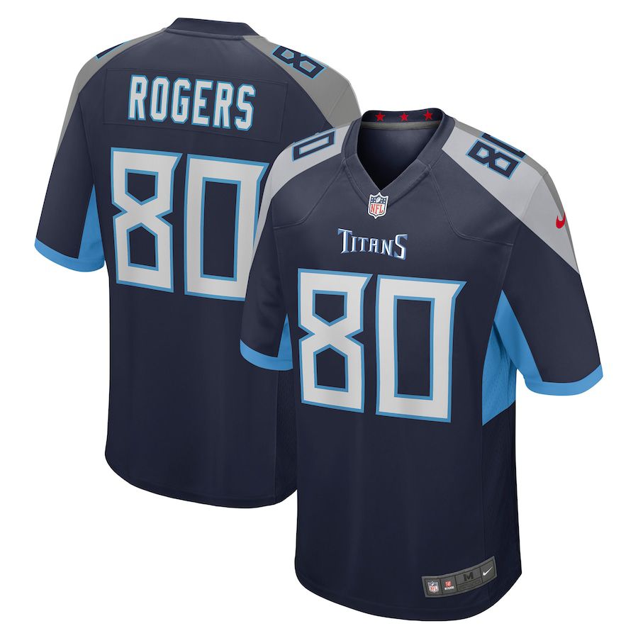 Men Tennessee Titans #80 Chester Rogers Nike Navy Game NFL Jersey->tennessee titans->NFL Jersey